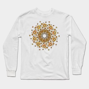 Peace Flower Mandala Long Sleeve T-Shirt